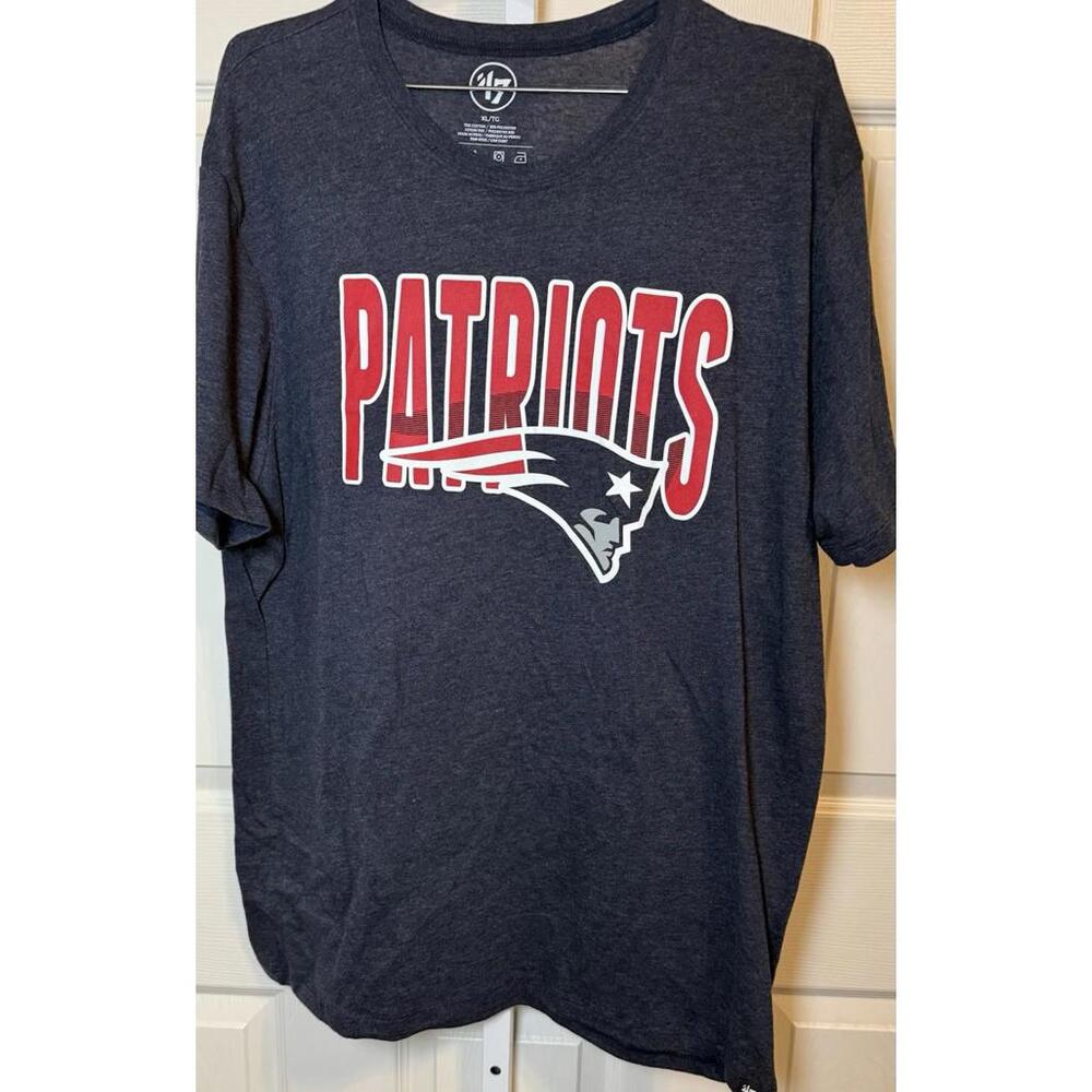 NFL New England Patriots Men’s T-Shirt Gray XL
